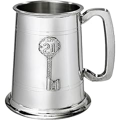 Pewter tankard 21st for sale  Delivered anywhere in UK