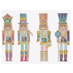 Pastel nutcracker christmas for sale  Delivered anywhere in USA 