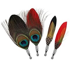Mwoot feather brooch for sale  Delivered anywhere in UK
