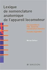 Lexique nomenclature anatomiqu d'occasion  Livré partout en France