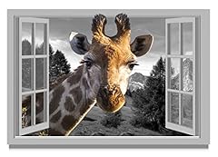 Giraffe canvas wall for sale  Delivered anywhere in USA 