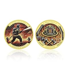 Commemorative coin firefighter for sale  Delivered anywhere in UK