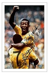 Pele jairzinho signed for sale  Delivered anywhere in UK