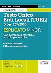 Testo unico enti usato  Spedito ovunque in Italia 