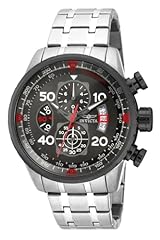Invicta aviator stainless for sale  Delivered anywhere in UK