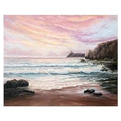 16x20" Original Oil Painting of Beautiful Purple Sunset for sale  Delivered anywhere in Canada
