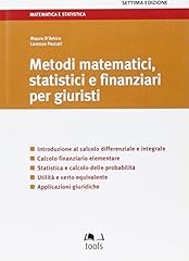 Metodi matematici statistici usato  Spedito ovunque in Italia 