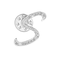 Initial letter brooch for sale  Delivered anywhere in USA 