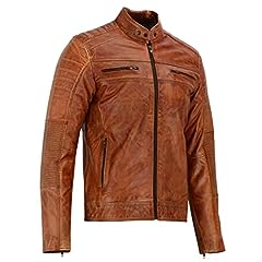 Leatherick mens distressed for sale  Delivered anywhere in Ireland