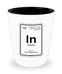 Indiana shot glass for sale  Delivered anywhere in USA 