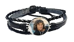 Bracelet cuir cabochon d'occasion  Livré partout en France