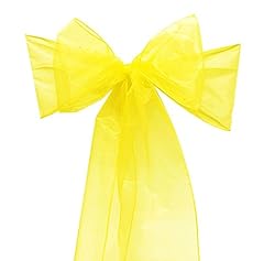 Organza chair sashes for sale  Delivered anywhere in UK