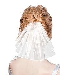 Pearl bridal veil for sale  Delivered anywhere in USA 