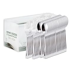 Silver disposable cutlery for sale  Delivered anywhere in USA 