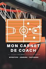 Carnet entraîneur basket d'occasion  Livré partout en France