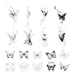 Blätter schmetterling tattoo gebraucht kaufen  Wird an jeden Ort in Deutschland