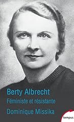 Berty albrecht féministe d'occasion  Livré partout en France