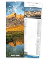 Calendario parete dolomiti usato  Spedito ovunque in Italia 