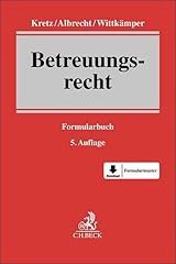 Betreuungsrecht formularbuch gebraucht kaufen  Wird an jeden Ort in Deutschland