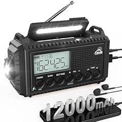 Kurbelradio solar 12000mah gebraucht kaufen  Wird an jeden Ort in Deutschland