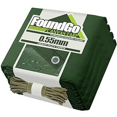 Foundgo canvas tarp for sale  Delivered anywhere in UK