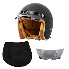 Retro motorcycle helmet for sale  Delivered anywhere in Ireland