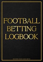 Football betting logbook for sale  Delivered anywhere in UK