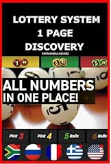 Lottery system page for sale  Delivered anywhere in UK