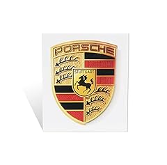 Porsche crest sticker for sale  Delivered anywhere in USA 