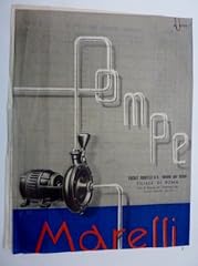 Stampato pubblicitario pompe usato  Spedito ovunque in Italia 