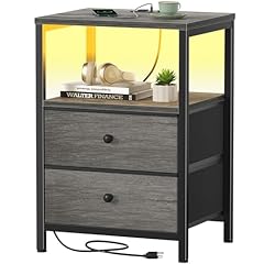 Boluo gray nightstand for sale  Delivered anywhere in USA 