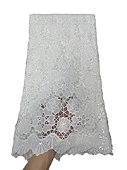 African lace white for sale  Delivered anywhere in UK