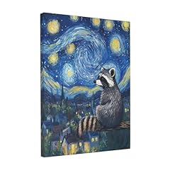 Raccoon starry night for sale  Delivered anywhere in USA 