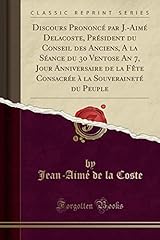 Discours prononcé aimé d'occasion  Livré partout en France