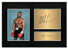 Mike tyson autograph for sale  Delivered anywhere in UK