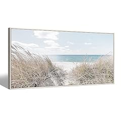 Beach canvas framed for sale  Delivered anywhere in USA 