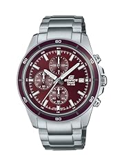 Casio edifice silver for sale  Delivered anywhere in USA 