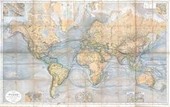 Historische weltkarte 1867 gebraucht kaufen  Wird an jeden Ort in Deutschland