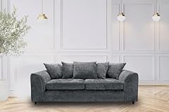 Settee grey sofas for sale  Delivered anywhere in UK