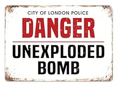 Danger. unexploded bomb for sale  Delivered anywhere in UK