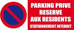 Panneau signalétique stationn d'occasion  Livré partout en France