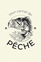 Carnet pêche format d'occasion  Livré partout en France