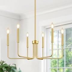 Brass gold chandelier for sale  Delivered anywhere in USA 