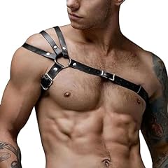 Leather harness men for sale  Delivered anywhere in UK