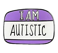 Autistic badge enamel for sale  Delivered anywhere in UK