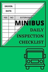 Minibus daily inspection for sale  Delivered anywhere in UK