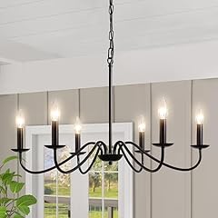 Yczhcc black chandelier for sale  Delivered anywhere in USA 