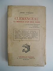 Clemenceau médaille faces d'occasion  Livré partout en France