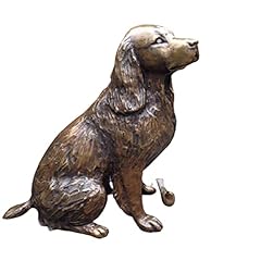 Bronze dog sculpture for sale  Delivered anywhere in UK