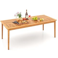 Costway gartentisch akazienhol gebraucht kaufen  Wird an jeden Ort in Deutschland